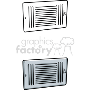 two air vents clipart. Royalty-free image # 170298
