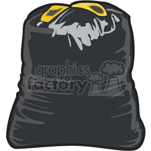 trash bag clipart. Royalty-free image # 170318