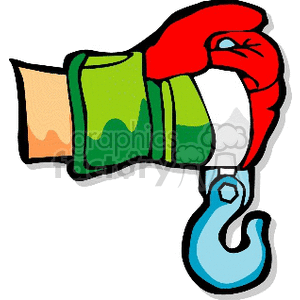 hand-hook clipart. Royalty-free image # 170568