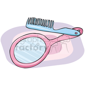 mirrorcomb clipart. Commercial use image # 171270