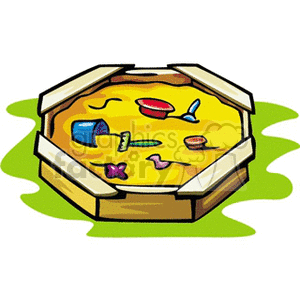   toy toys sandbox playground playgrounds Clip Art Toys-Games 
