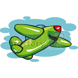 toy-plane clipart. Royalty-free image # 171379