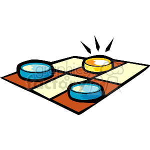 checkers-game clipart. Royalty-free image # 171725