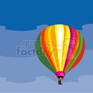   hot air balloon balloons  sport032.gif Clip Art Transportation Air 