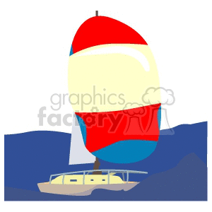  sailboat sailboats boat boats   transportb043 Clip Art Transportation Water 