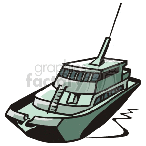 small boat clipart. Royalty-free image # 173487