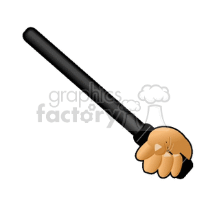   club clubs weapon weapons  BATON.gif Clip Art Weapons 