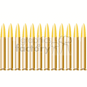   weapon weapons bullet  BULLETS01.gif Clip Art Weapons 