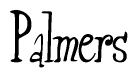 The image is a stylized text or script that reads 'Palmers' in a cursive or calligraphic font.