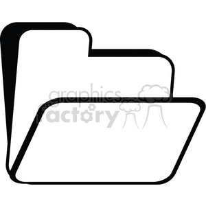 folders 001 clipart. Commercial use image # 370136