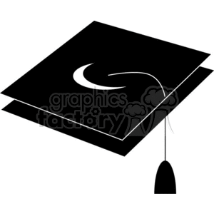 graduation cap clipart. Commercial use image # 370161