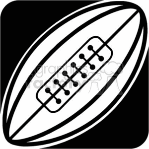 vector clip art vinyl-ready cutter black white sport sports rugby ball balls football
