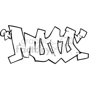 graffiti 067b111606 clipart. Commercial use image # 372425
