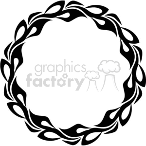 round flames 005 clipart. Royalty-free image # 372754