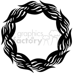 round flames 085 clipart. Royalty-free image # 372774