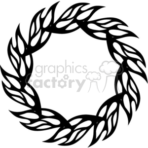 round flames 095 clipart. Royalty-free image # 372804