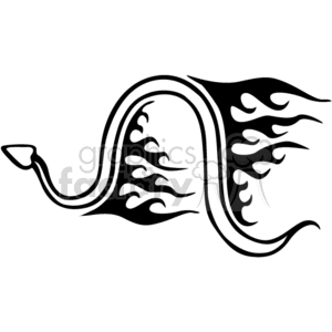 animal animals flame flames flaming fire vinyl-ready vinyl ready hot blazing blazin vector eps gif jpg png cutter signage black white snake snakes