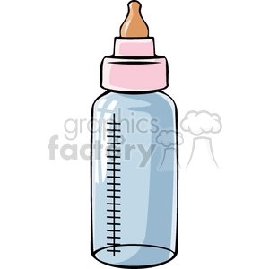 Baby bottle clipart. Royalty-free image # 159126