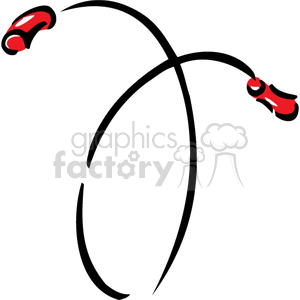 Jump rope clipart. Royalty-free image # 159206