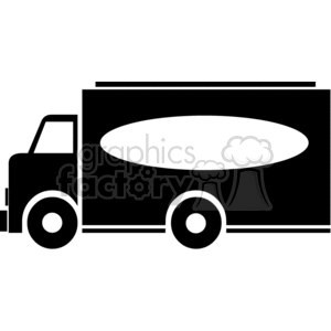 transportation vector vinyl-ready viny ready cutter clipart clip art eps jpg gif images black+white truck trucks box food+truck