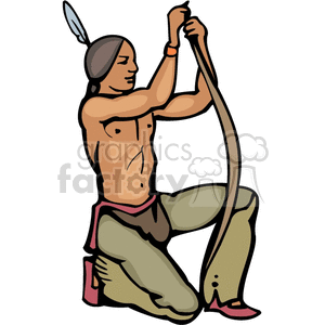 indians 4162007-242 clipart. Royalty-free image # 374271