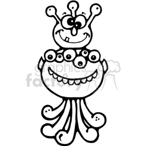 Monster clipart. Royalty-free image # 374468