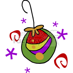 Christmas decoration clipart. Royalty-free image # 143337