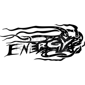Energy symbol clipart.