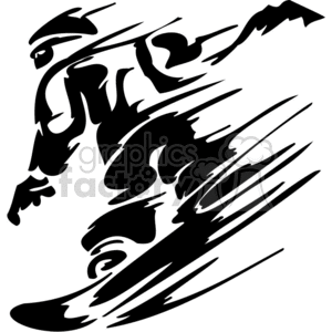 Snowboard clipart. Commercial use image # 377593