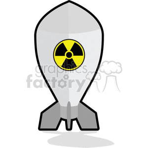Nuclear bomb clipart. Commercial use image # 381925