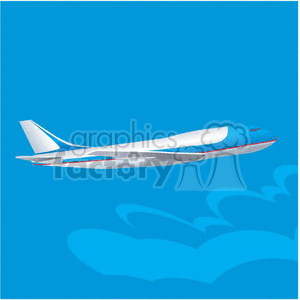 Air Force One clipart. Royalty-free image # 382254