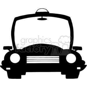 4330-Police-Cartoon-Silhouette-Car clipart.