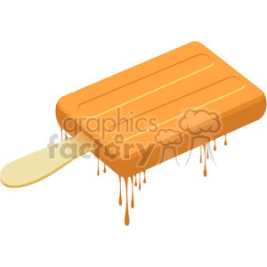 melting popsicle clipart. Royalty-free image # 382403