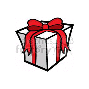 cartoon gift gifts present presents birthday Christmas white