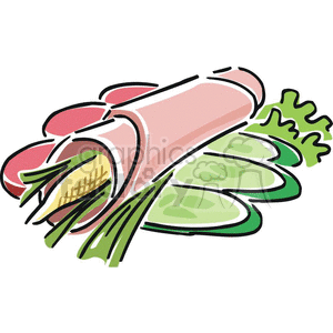 clipart - lunch food.