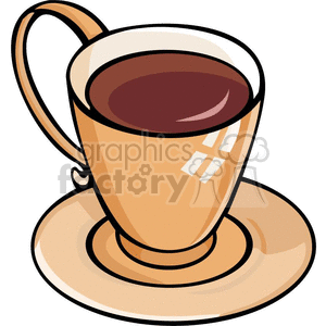 coffee cup clipart. Royalty-free image # 383012