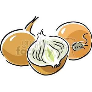 clipart - onions.