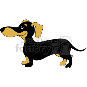 cartoon dog dogs  dachshund dachshunds