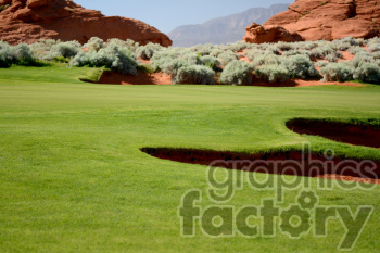 golf course clipart. Royalty-free image # 391191