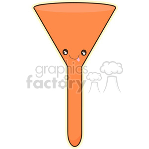 Funnel cartoon character vector clip art image clipart. Commercial use image # 395034