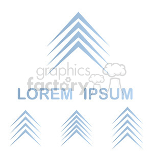 logo template geom 001 clipart. Royalty-free image # 397228