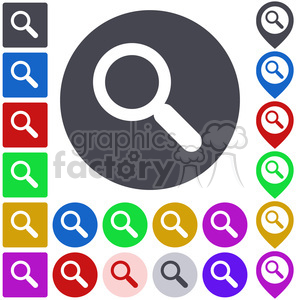 search icon pack clipart. Commercial use image # 397278