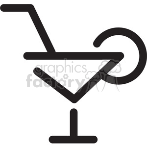 icon black+white symbol symbols martini glass drink wine+glass
