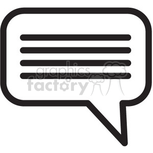 icon icons black+white outline symbols SM vinyl+ready chat message messaging talk social social+media