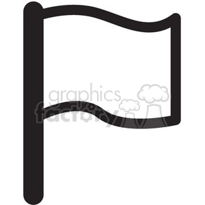 blank flag vector icon clipart. Commercial use image # 398621