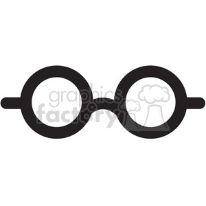 glasses vector icon clipart. Royalty-free icon # 398675