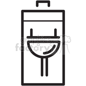 charge battery vector icon clipart.