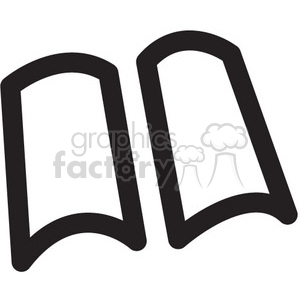 icon icons black+white outline symbols SM vinyl+ready book open