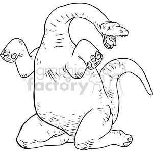 cartoon character dinosaur brontosaurus animal dancer dancing funny