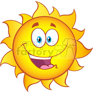nature weather summer sun sunny cartoon smile happy